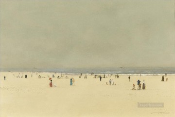 ジョン・アトキンソン・グリムショー Painting - 砂の海と空 夏の幻想 ジョン・アトキンソン・グリムショー